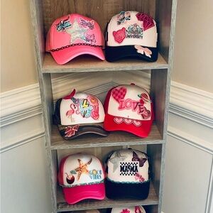 Colorful Embroidered Caps